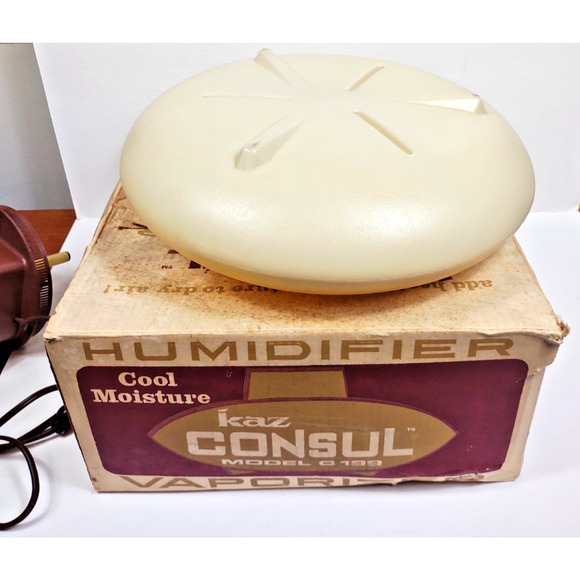 Kaz DynaMist Cool Moisture Mist Humidifier Model 1000 w Box 564B UFO Spaceship - Picture 6 of 10